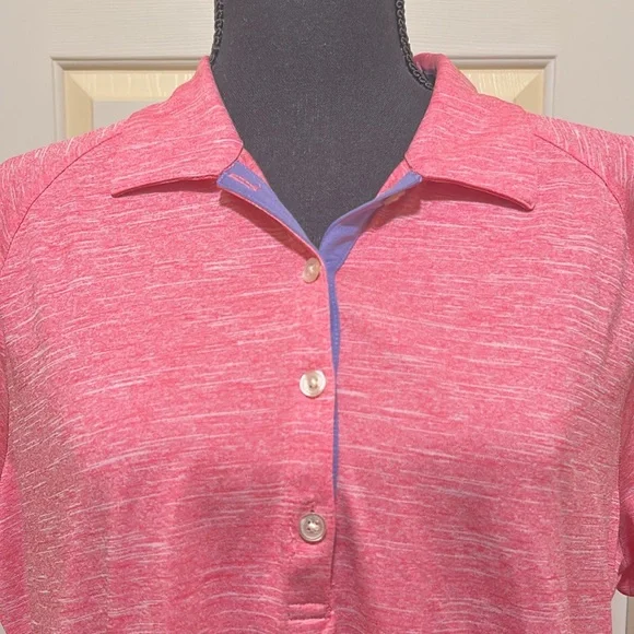 Greg Norman Pink Polo Shirt - Picture 2 of 5